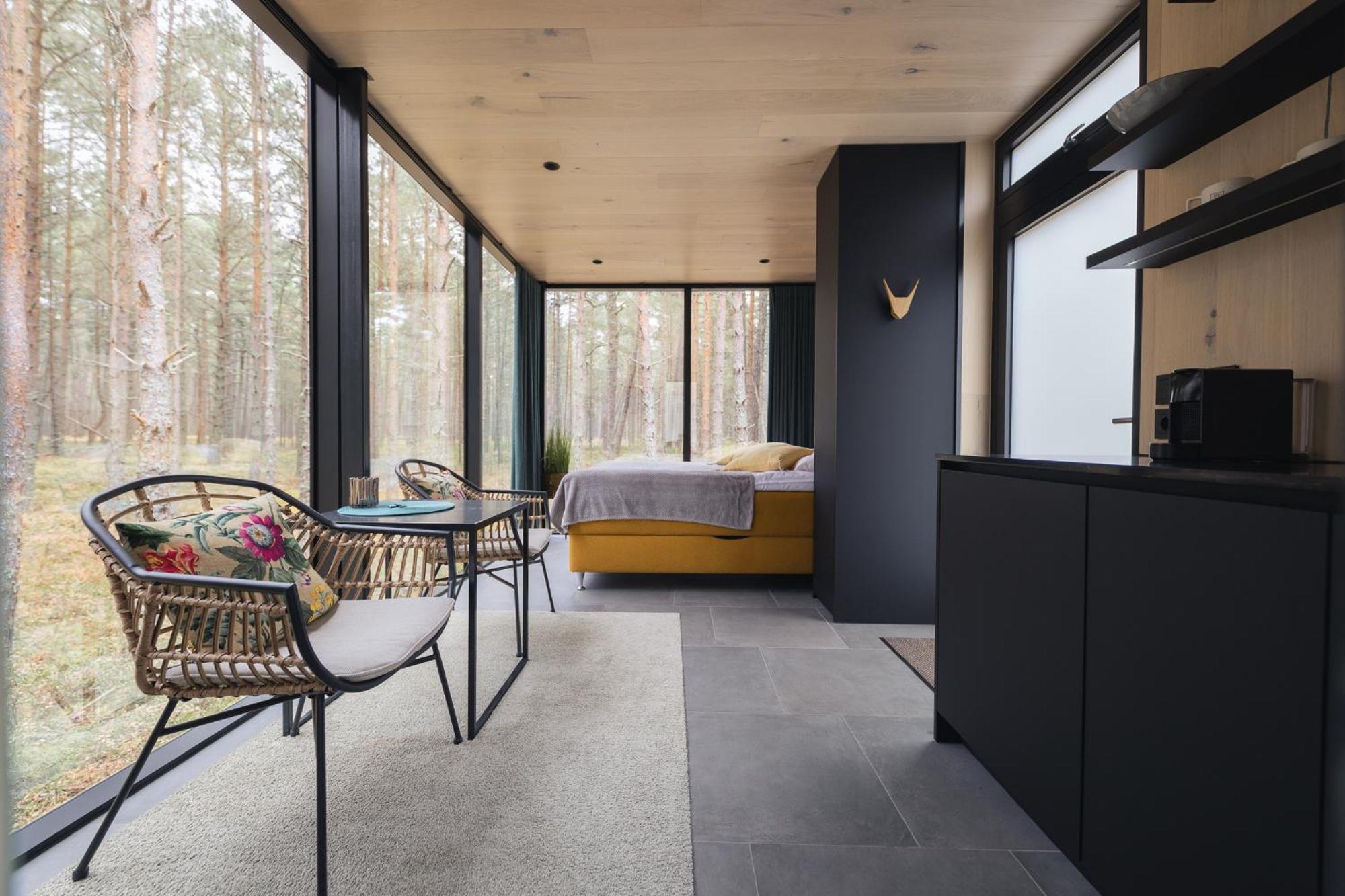 Oeoed Hoetels Rooslepa - Fika, Mysa , Skoent-With Sauna الغرفة الصورة